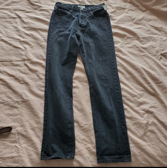 Aritzia The Castings High Rise Waist Button Fly Jeans - Picture 3 of 7